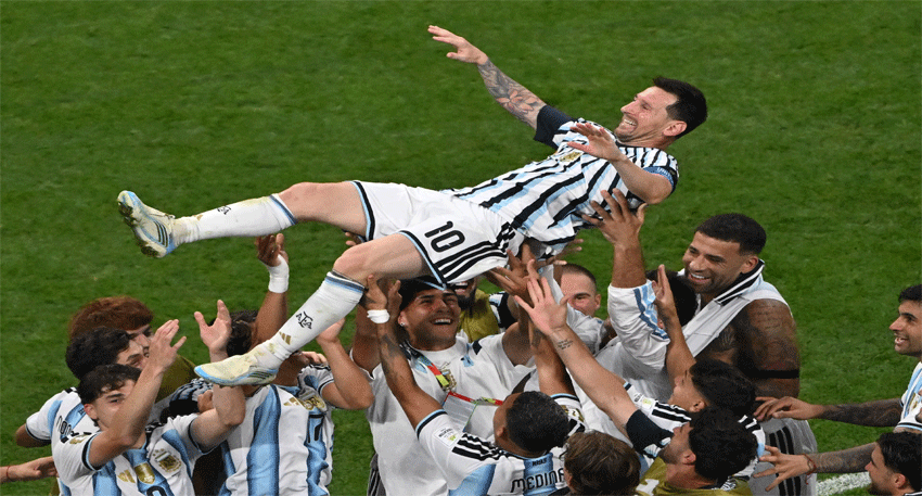 Argentina defeated Egypt 3-2