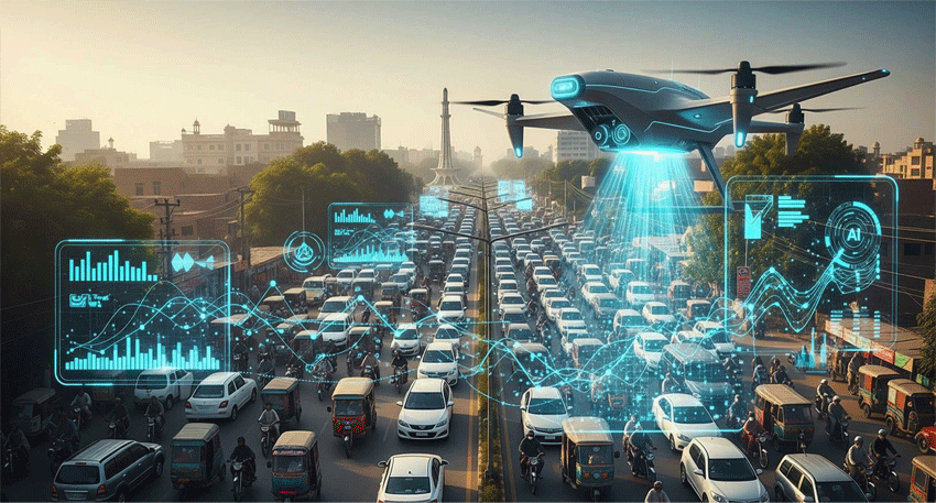 Lahore introduces AI-Powered drones for traffic monitoring
