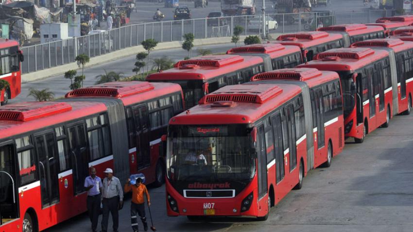 Punjab has finalised the Faisalabad Metro Bus route with 21 stations. File photo