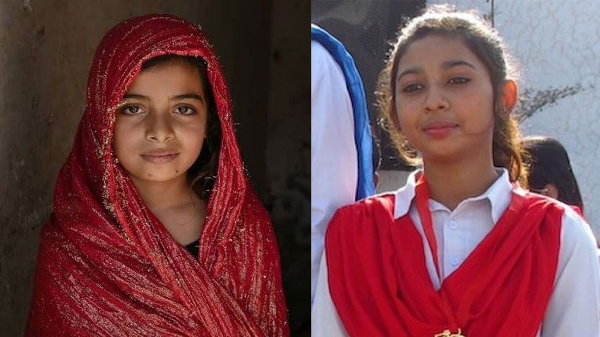 Maria Shahbaz, a Christian girl who voluntarily converted to Islam and contracted marriage with a Muslim boy. File photo