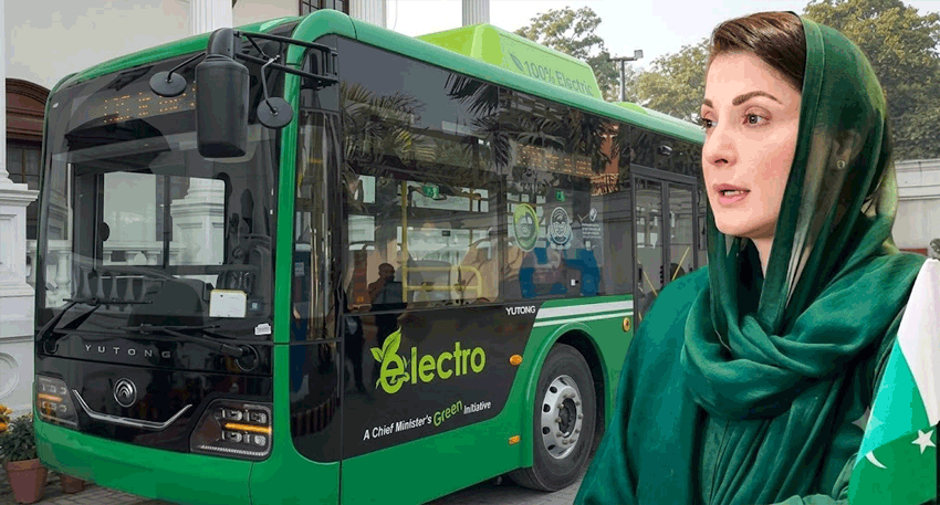CM Punjab Maryam Nawaz expands the Electro bus service to Khanewal