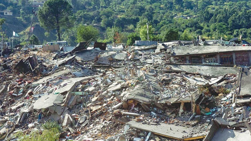 Missing boy’s body found 21 years after deadly 2005 earthquake. File photo