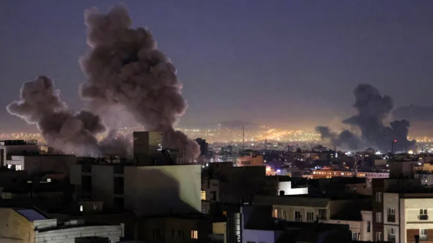 The United States launched a fresh wave of strikes on Iran for the third consecutive night. File photo