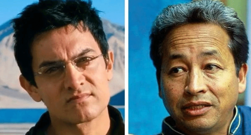 Amir Khan says, the “3 Idiots” character Rancho was not inspired by Sonam Wangchuk.