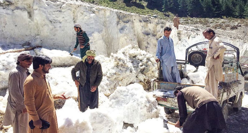 Swat glacier burst