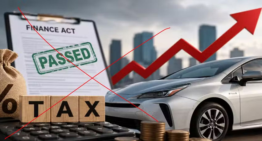 hybrid vehicle tax Pakistan