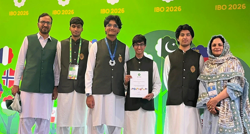 Pakistan shines at the International Biology Olympiad with a silver medal win