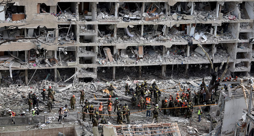 US airstrikes Iran