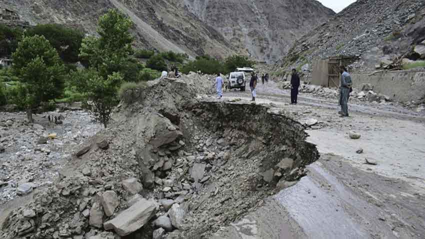 PMD issues Glof alert as several GB areas stay cut off for fifth consecutive day. File photo