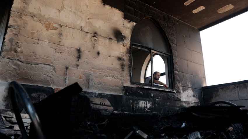 Israeli settlers set fire to two mosques in West Bank, sparking fresh outrage. File photo