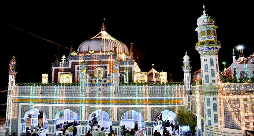 Sindh Governor Nehal Hashmi opens the 283rd Urs of Shah Abdul Latif Bhittai at his shrine in Bhit Shah