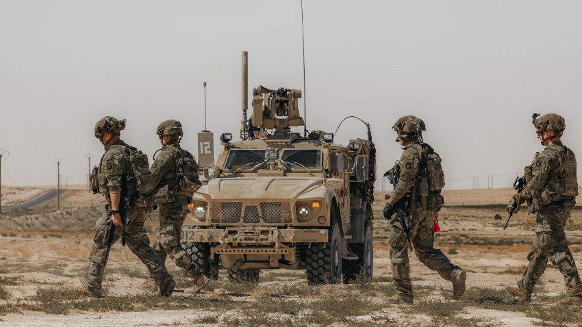 The US military says it successfully intercepted an Iranian surprise attack. File photo