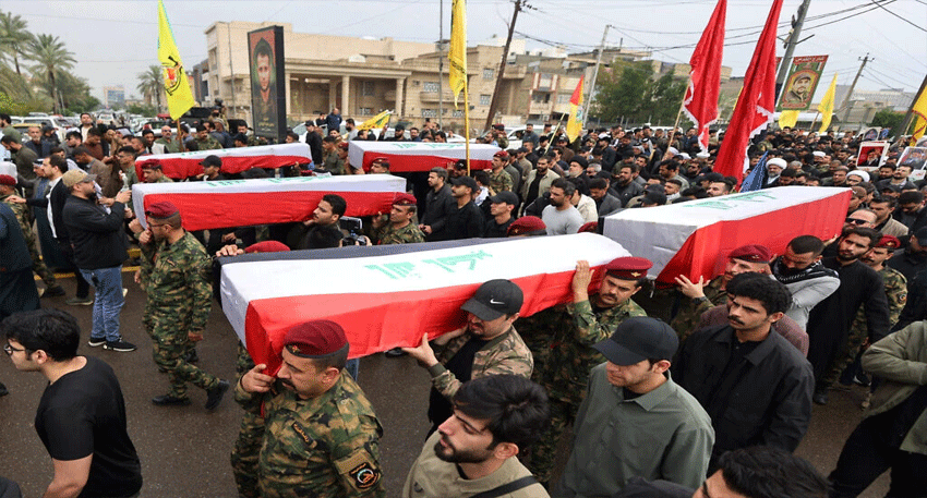 US-Saudi strikes hit PMF positions across Iraq as reported deaths and regional tensions rise