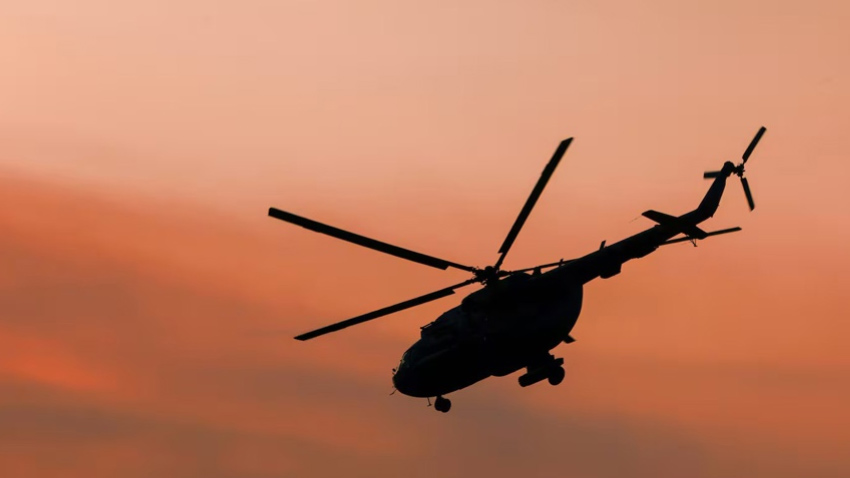 A firefighting helicopter crashed in Argentina’s San Juan province. File photo