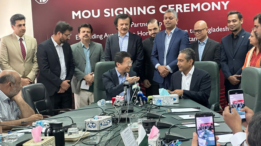 MG JW Automobile Pakistan has signed an MoU with Bangladesh’s RANCON Auto Industries Limited.