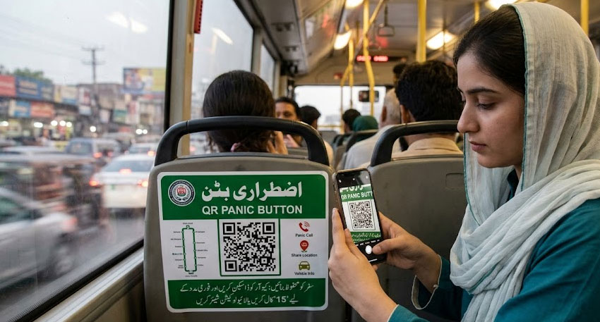 Punjab QR Panic Button