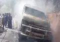 Four tourists killed as van catches fire on Murree Expressway