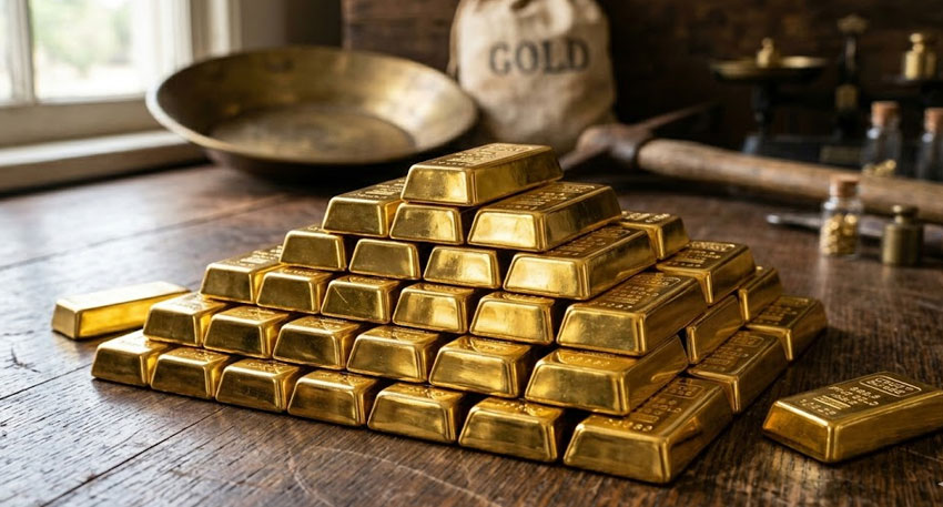 gold prices fall