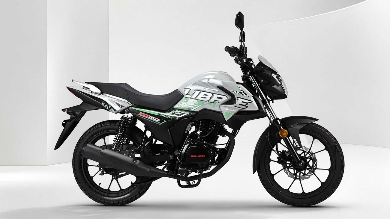 GPX Pakistan launches Royal GPX Libre 125 and 150 motorcycles
