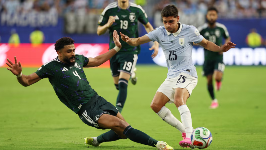 Saudi Arabia draw 1–1 against Uruguay. File photo
