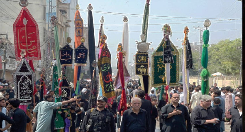 Muharram security measures