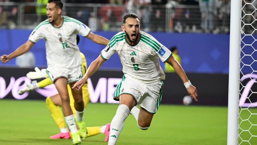 Algeria produced a strong second-half comeback to defeat Jordan 2-1. File photo