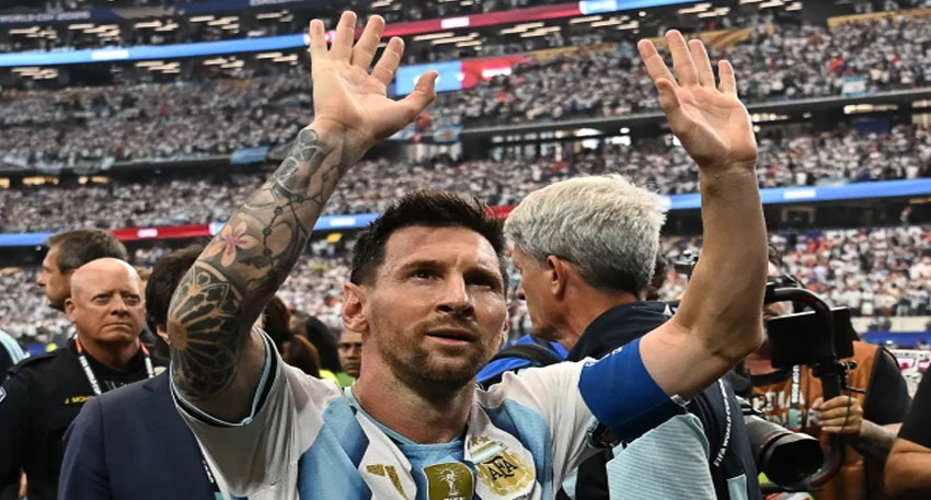Lionel Messi breaks historic World Cup records as greatness debate returns. File photo