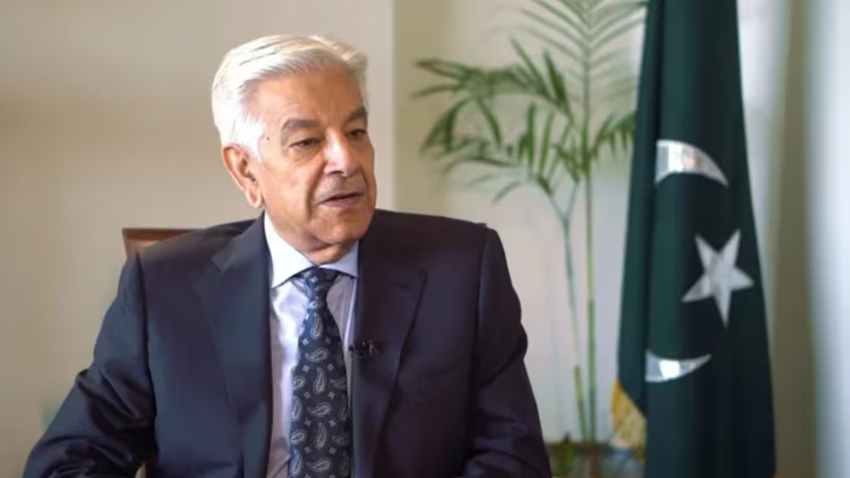 Defence Minister Khawaja Muhammad Asif. File photo