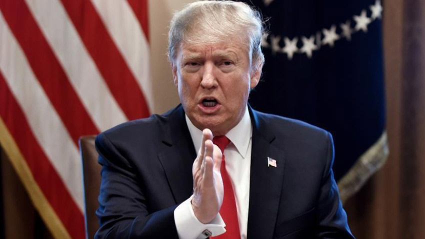 US President Donald Trump. File photo
