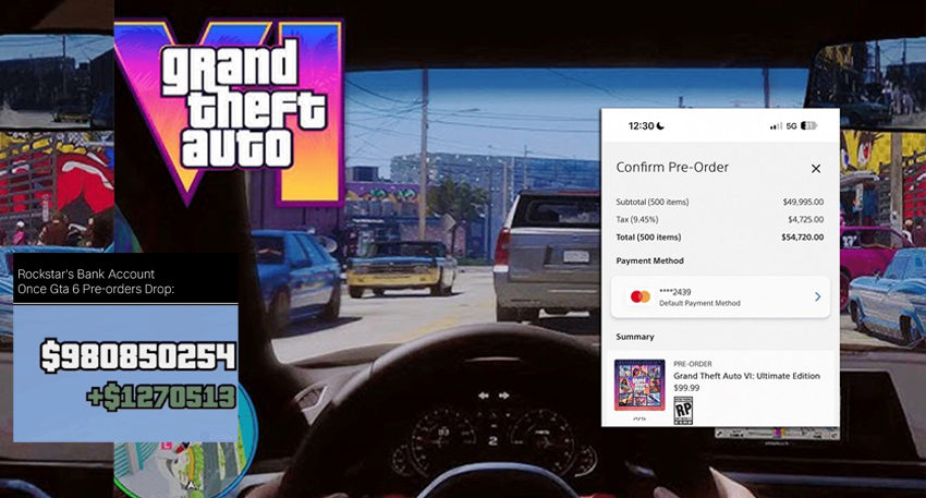 Grand Theft Auto bold investment screenshots