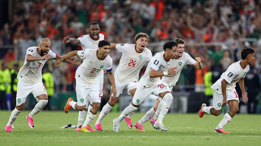 Morocco beat the Netherlands on penalties. File photo
