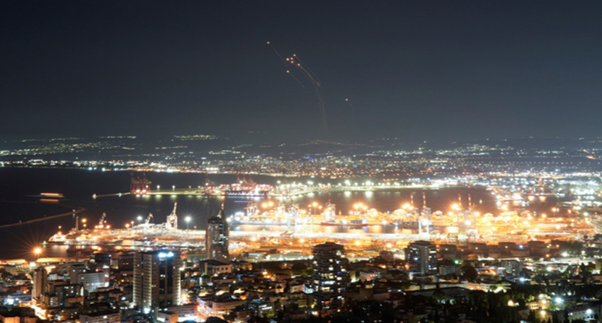 Hezbollah fires missiles at Israel in support of Iran