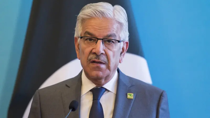 Defence Minister Khawaja Muhammad Asif. File photo