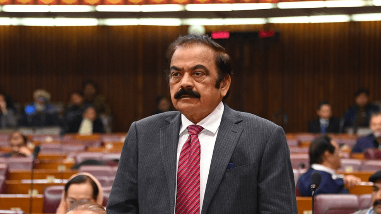 Prime Minister Advisor Rana Sanaullah. File Photo