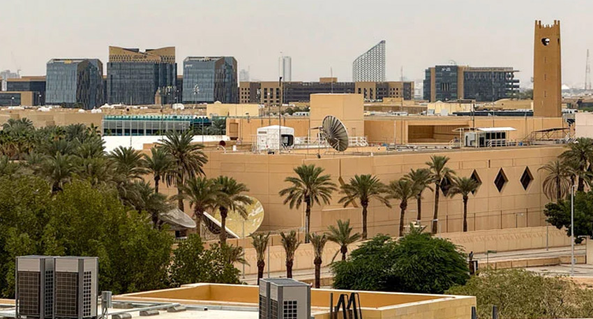 Iranian drone destroys CIA Station at US embassy in Saudi Arabia