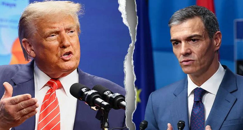 Trump Spain trade suspension