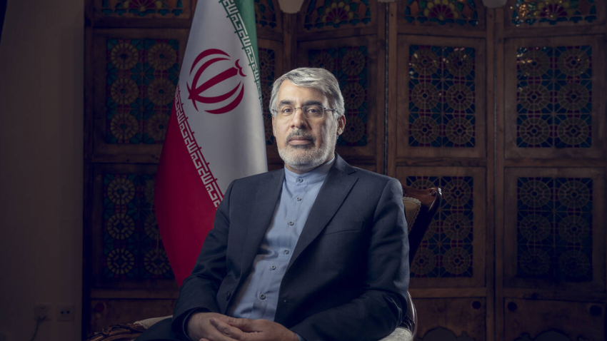Ali Bahreini Iran’s ambassador. File photo