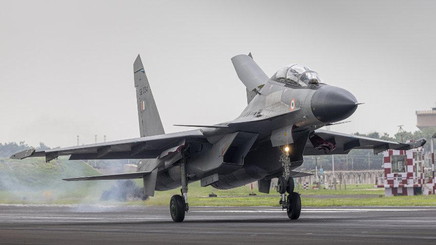 Sukhoi Su-30MKI fighter jet. File photo