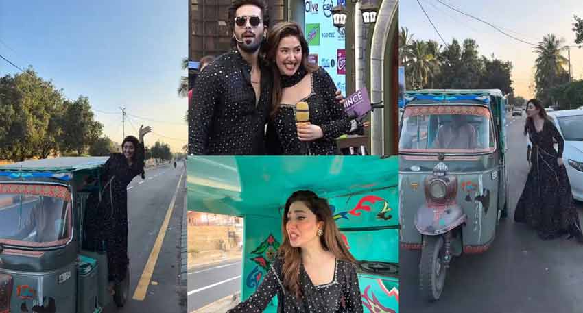 Mahira Khan’s rickshaw ride to Jeeto Pakistan goes viral