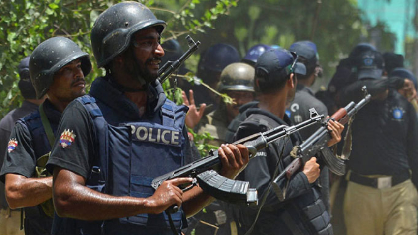 Blast near police vehicle kills at least seven policemen in Lakki Marwat