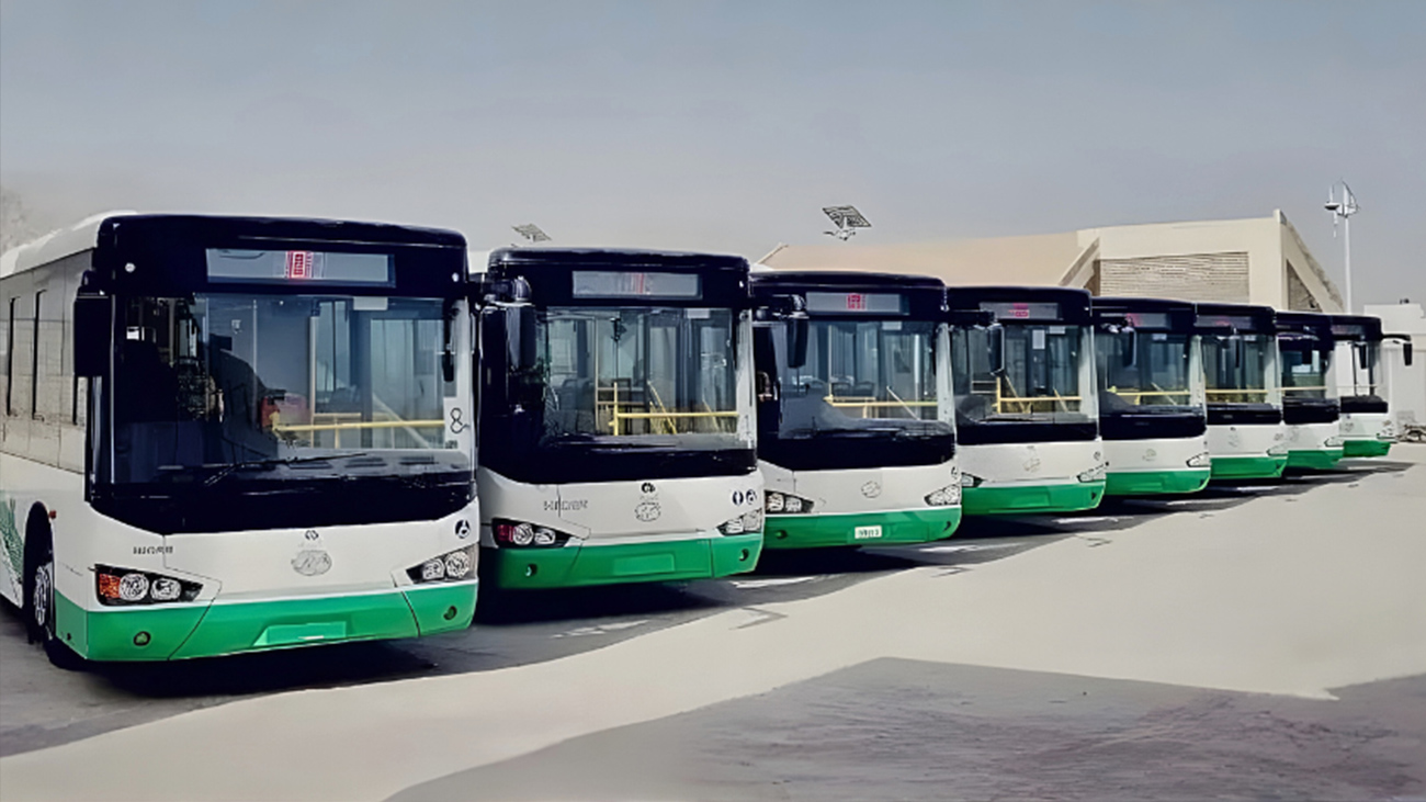 Green Buses in Turbat. File Photo