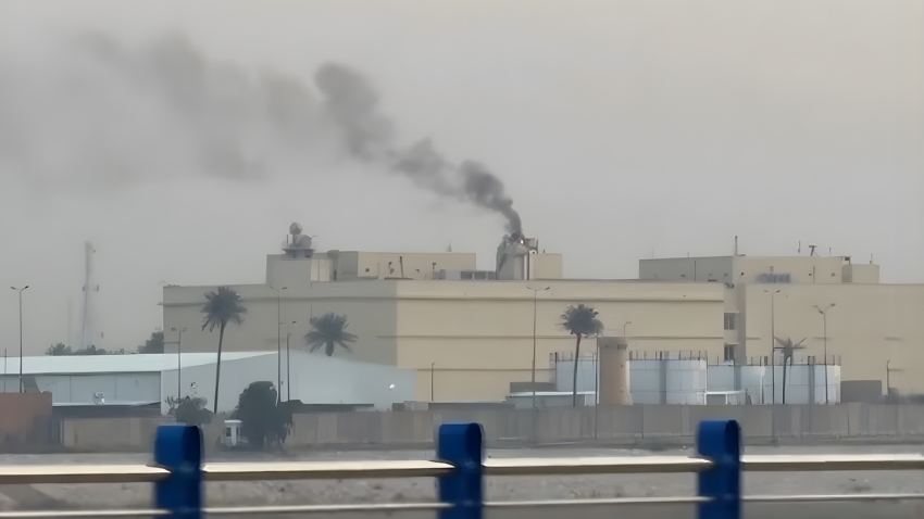 US Embassy in Baghdad. File photo