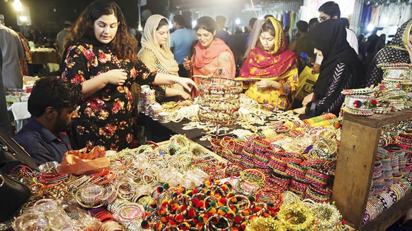 Eid shopping. File photo