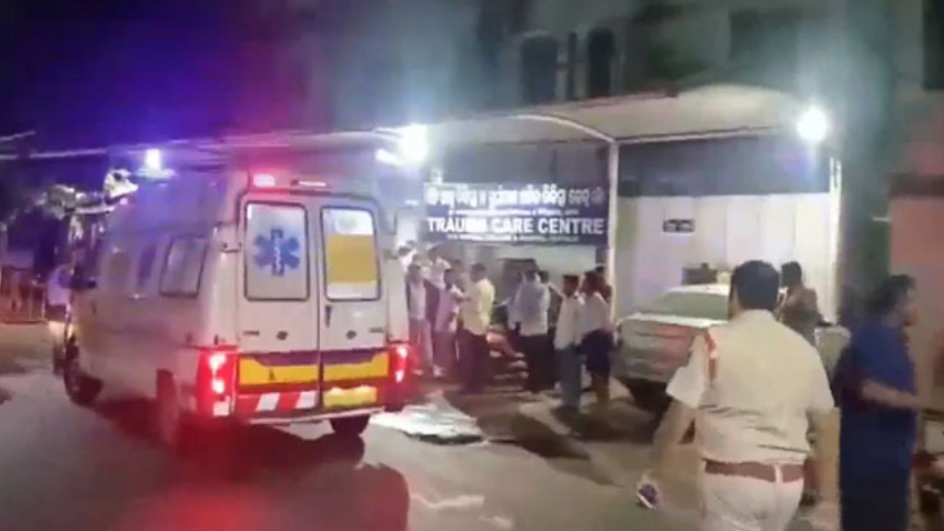 SCB Medical College and Hospital in Odisha state's Cuttack city, India, March 16, 2026. File photo