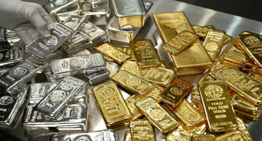 Gold and silver prices plunge sharply both internationally and locally