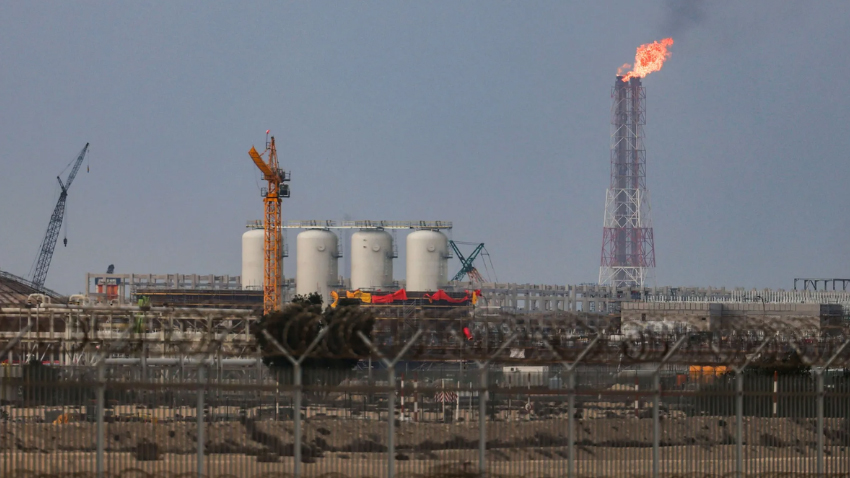 LNG plant. File photo