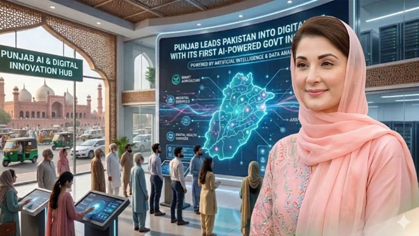 Chief Minister Maryam Nawaz launched AI office in Punjab and changed governance forever. File photo