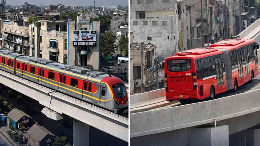 Public transport services in Lahore. File photo