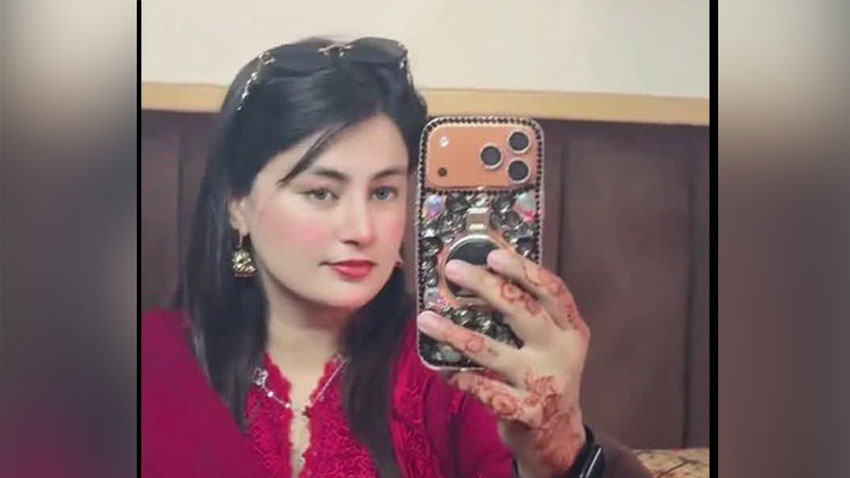 TikToker Sana Javed known killed by husband who later dies by suicide. File photo