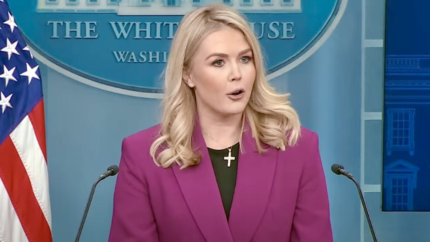 Press Secretary Karoline Leavitt. File photo